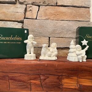 Snowbabies Brand new collectors in boxes. $8 each